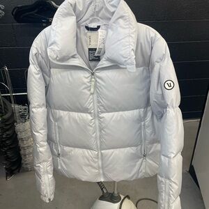 Vuori Silver Puffer Jacket